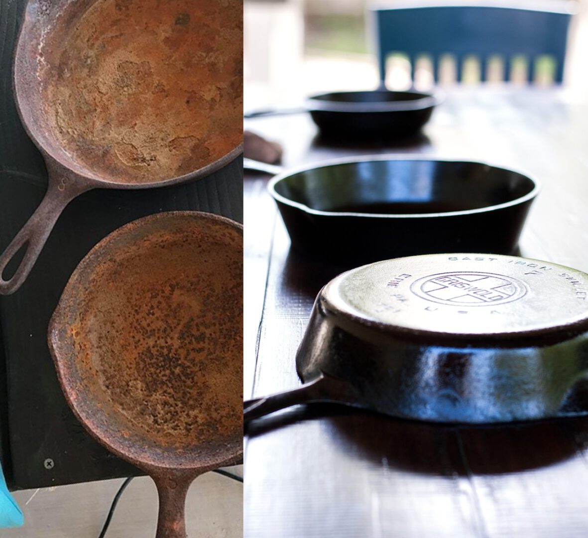 Restoring Cast Iron Cookies for England