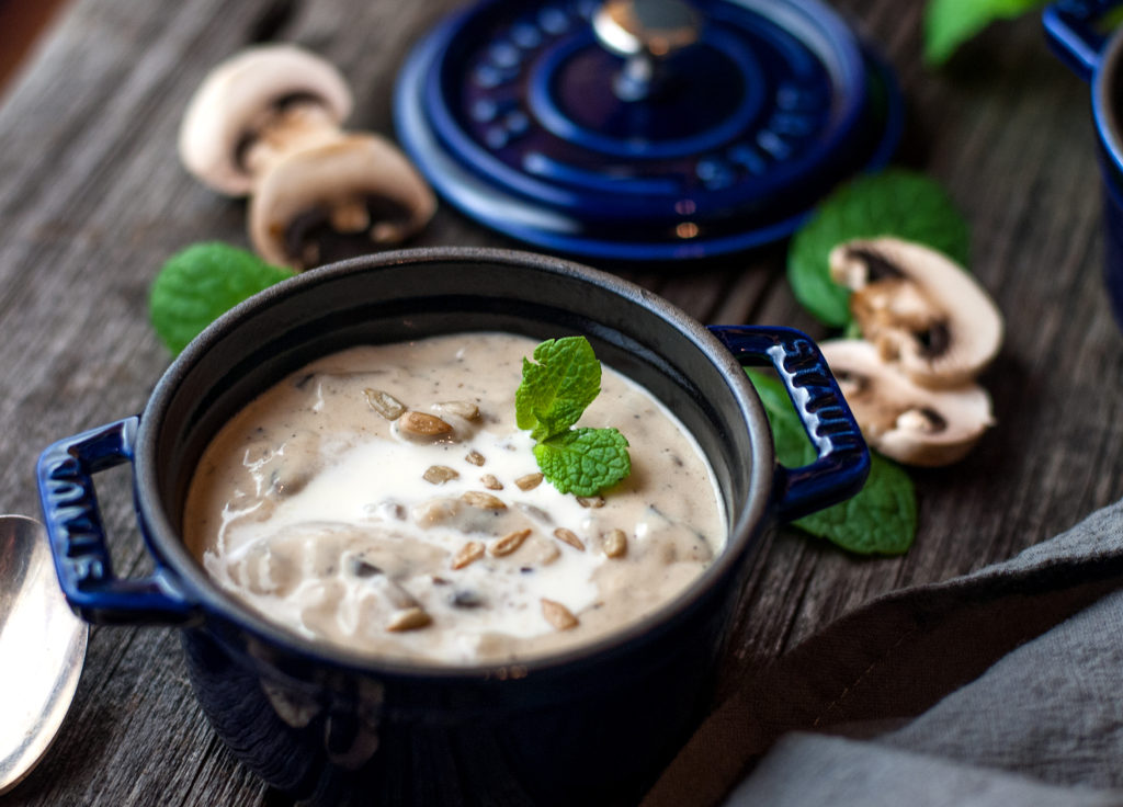 Homemade Cream of Mushroom Soup