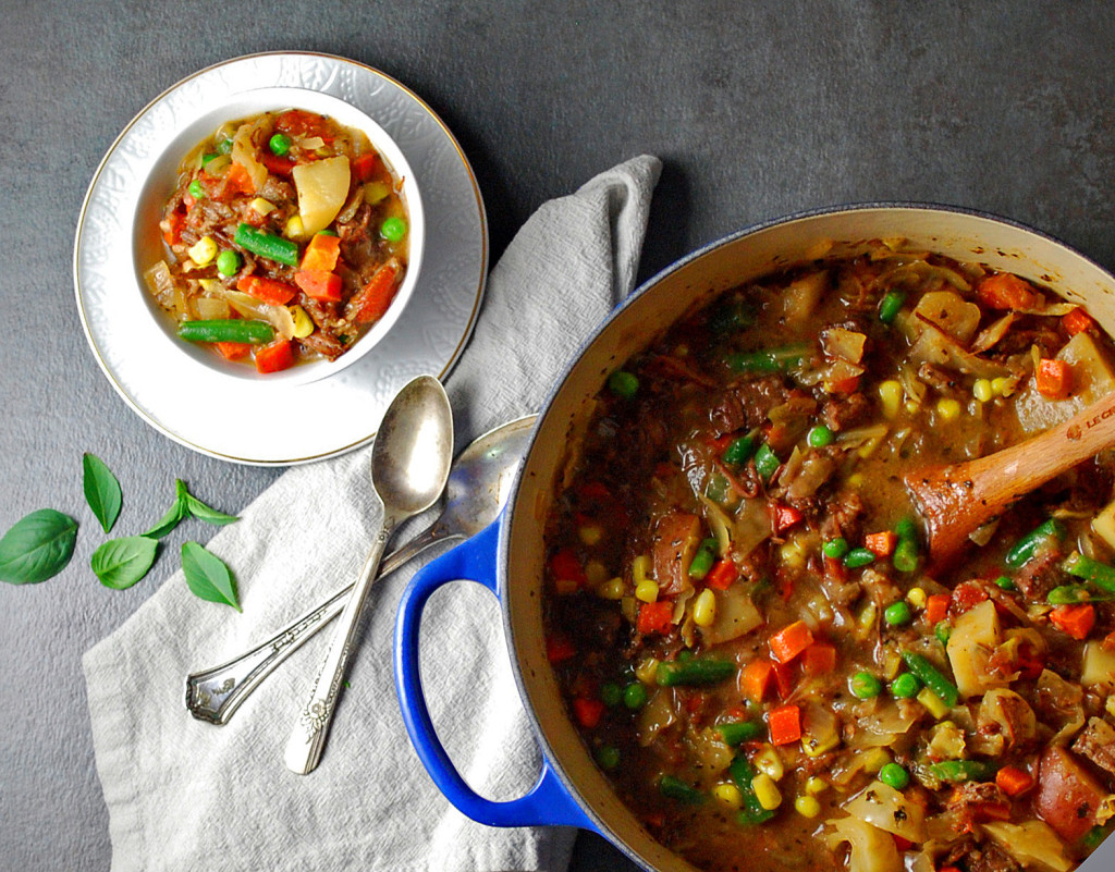 Comforting Vegetable Beef Soup