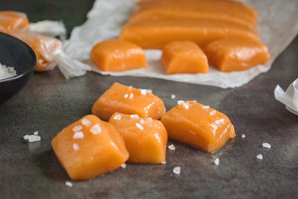 Homemade Salted Caramels