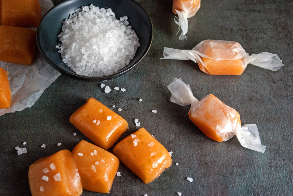 Homemade Salted Caramels