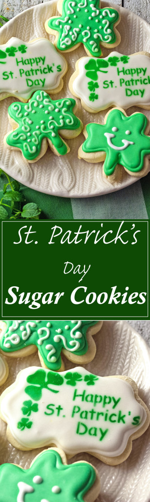 Adorable St. Patrick's Day Sugar Cookies