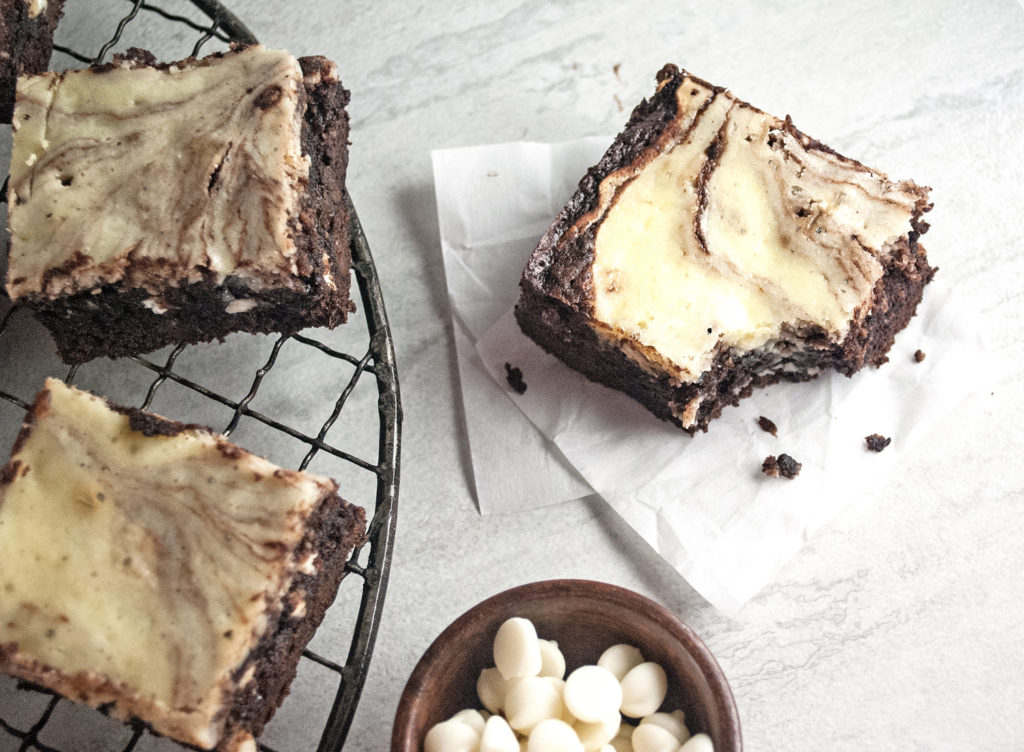 Heavenly Cream Cheese Brownies