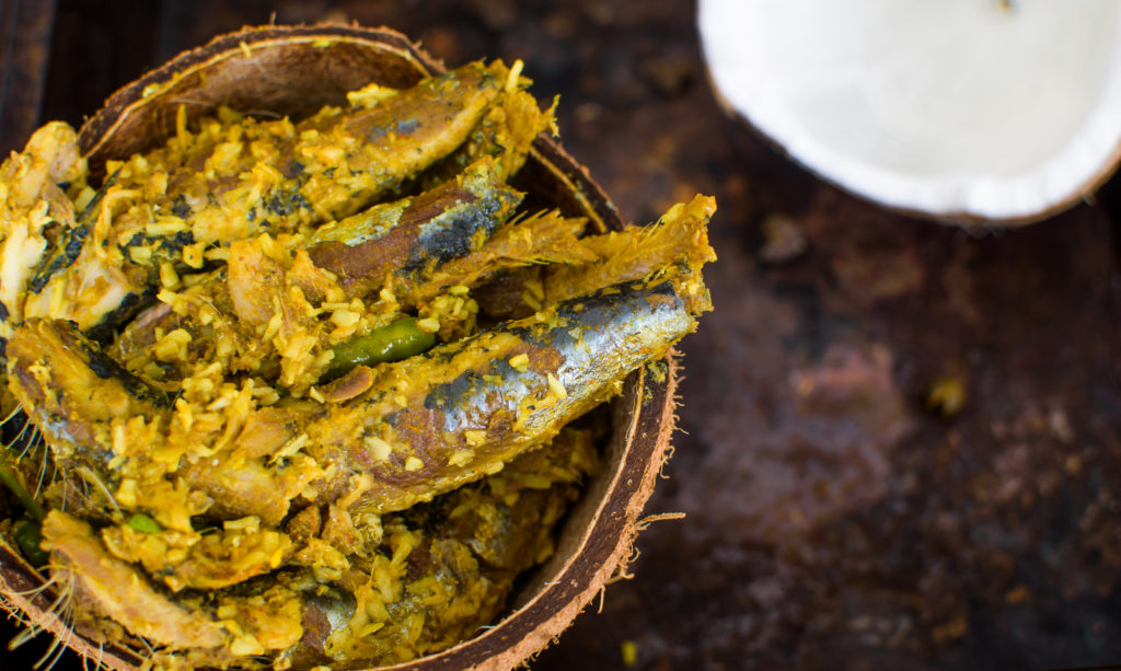 Dry Sardines from Poojas Cookery