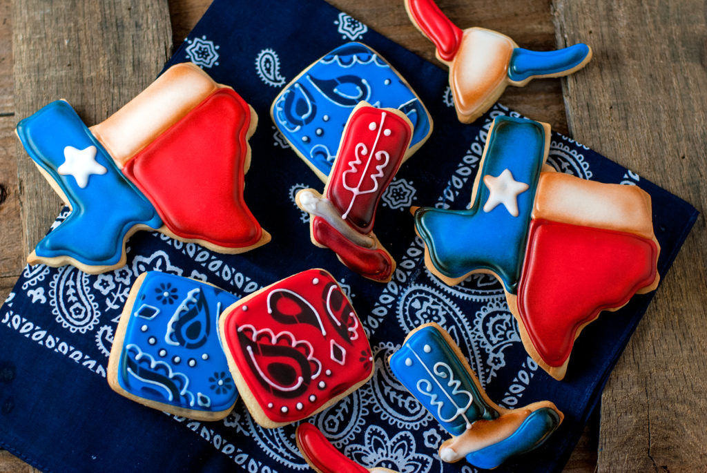 Texas Pride Sugar Cookies