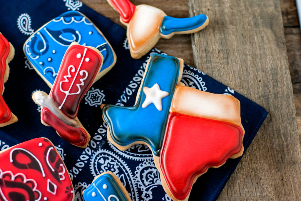 Texas Pride Sugar Cookies