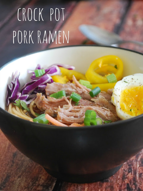 Crock Pot Pork Ramen 