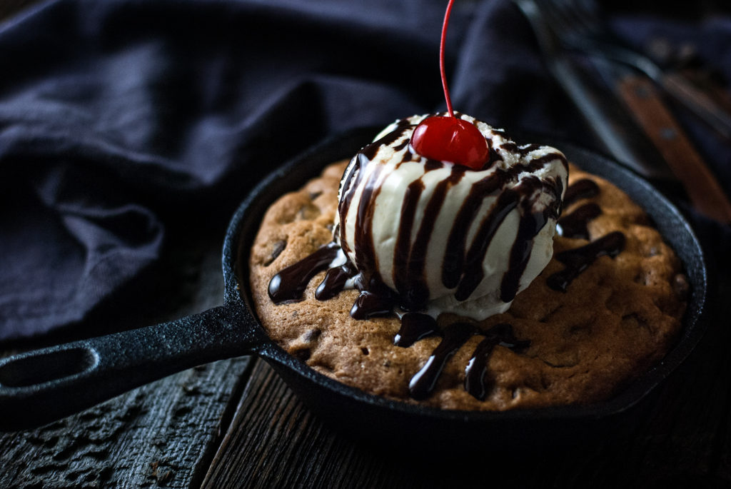 Chocolate Chip Skillet Cookie