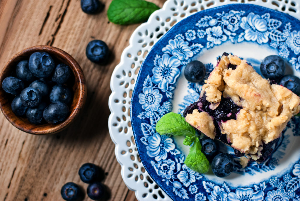 Blueberry Crumb Bars