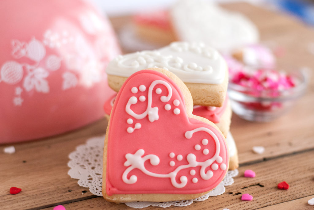 Soft Valentine's Day Sugar Cookies