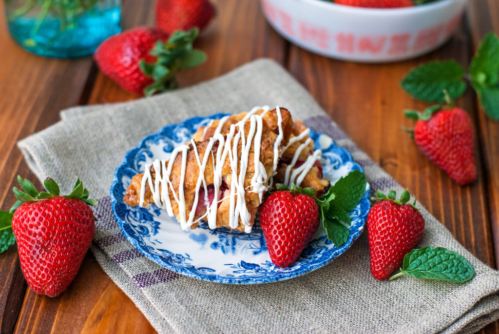 Strawberries and Cream Scones