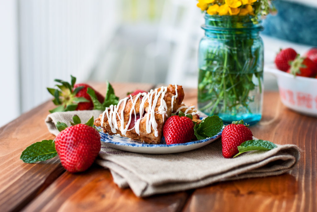 Strawberries and Cream Scones