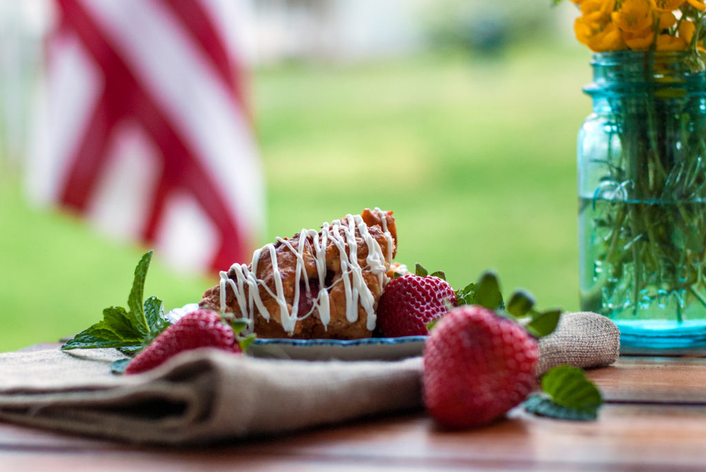 Strawberries and Cream Scones