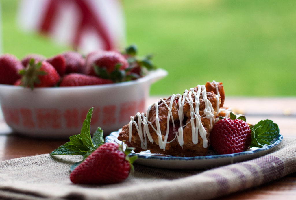 Strawberries and Cream Scones