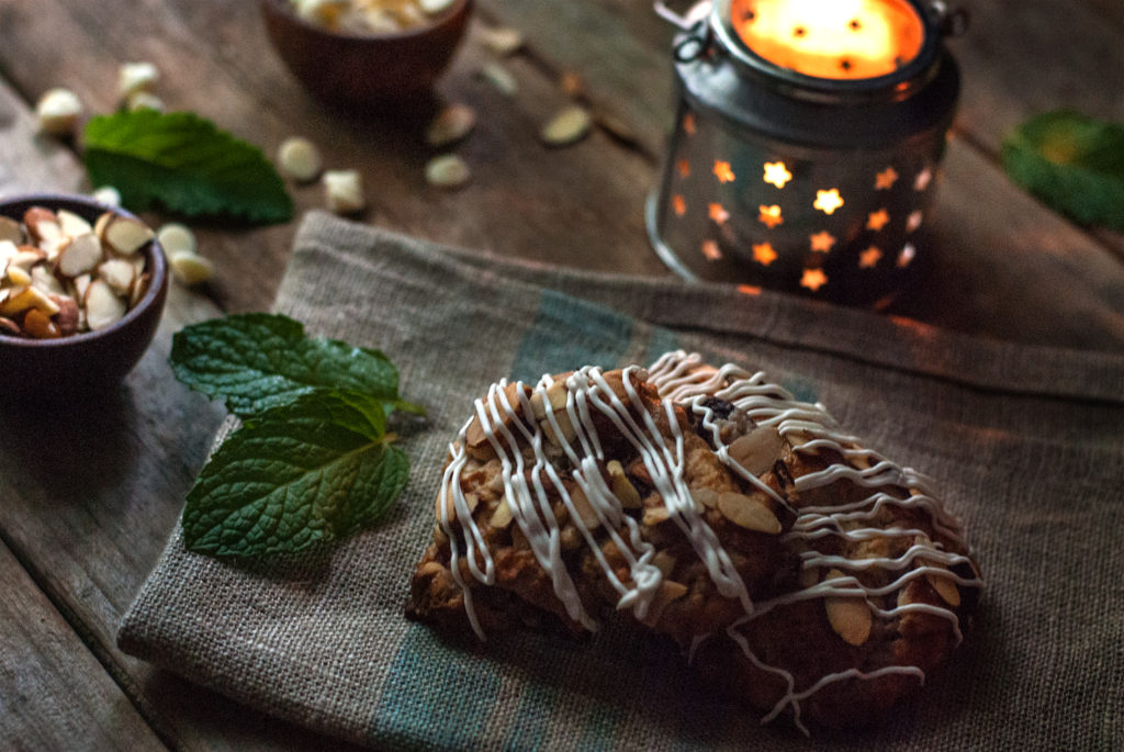 Cherry Almond Scones