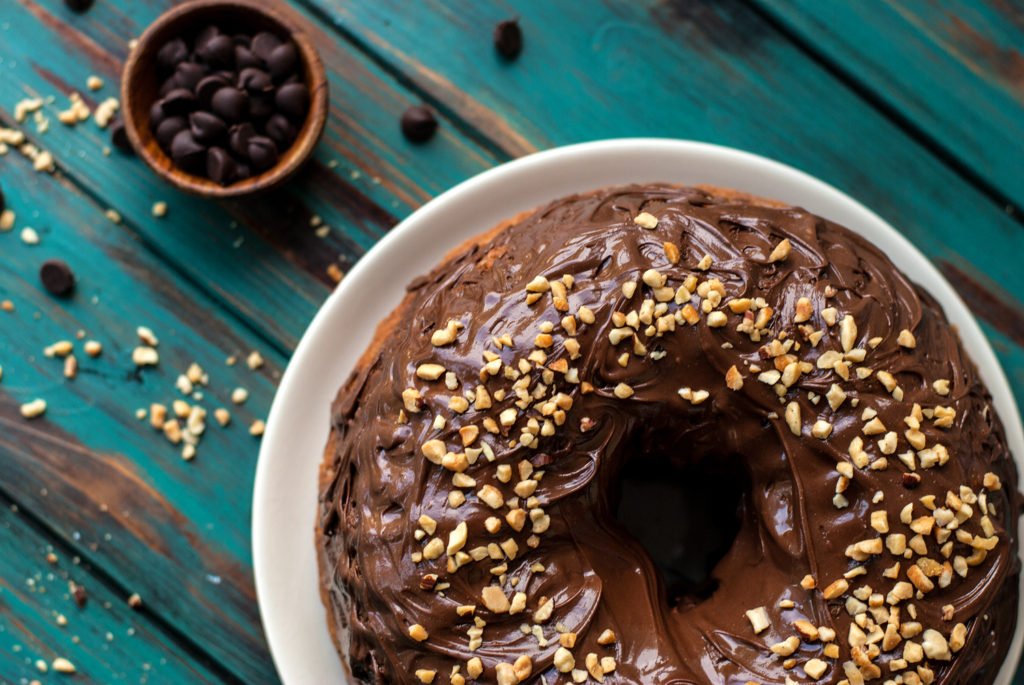 Chocolate Peanut Butter Cake