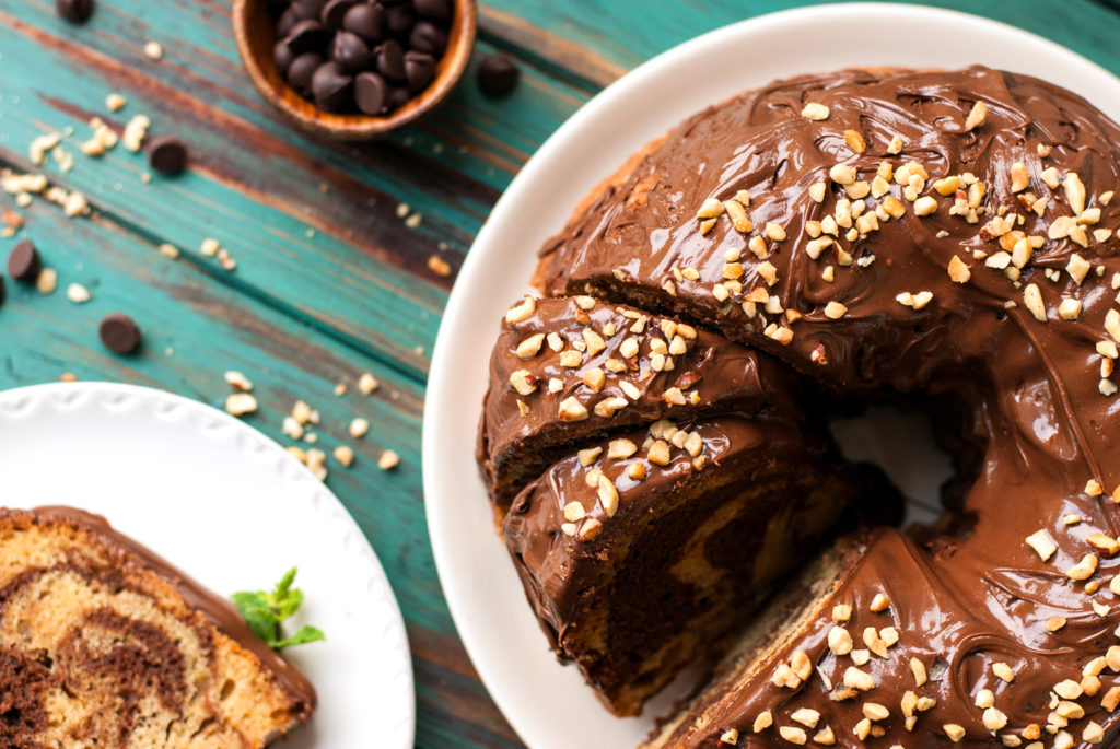 Chocolate Peanut Butter Cake