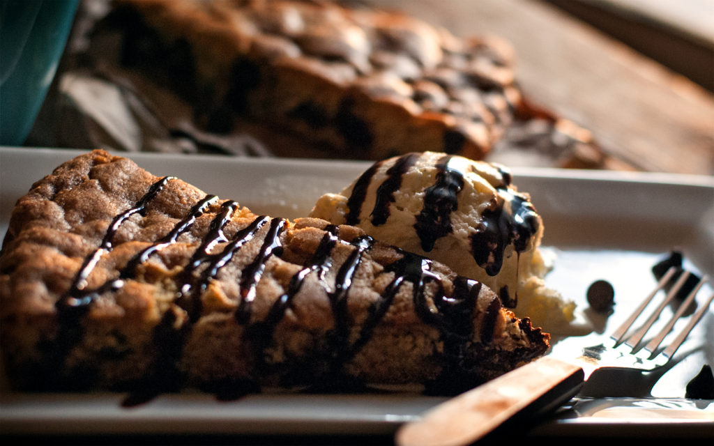 Giant Chocolate Chip Cookie