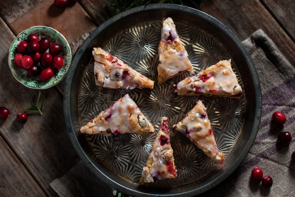 Cranberry Pecan Bliss Bars