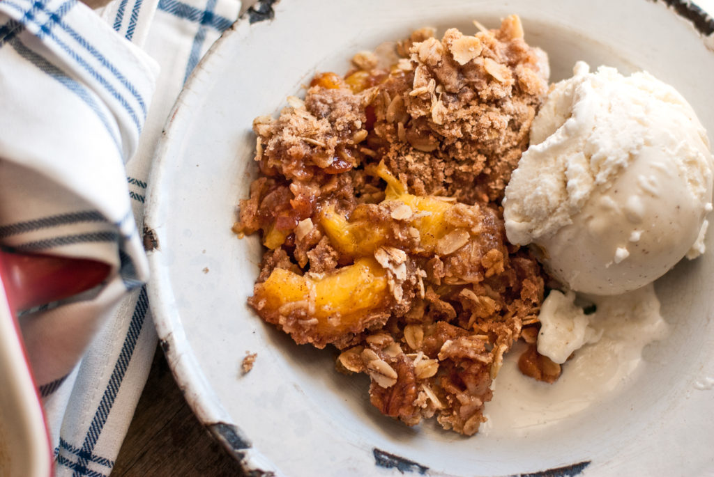 Classic Peach Crisp