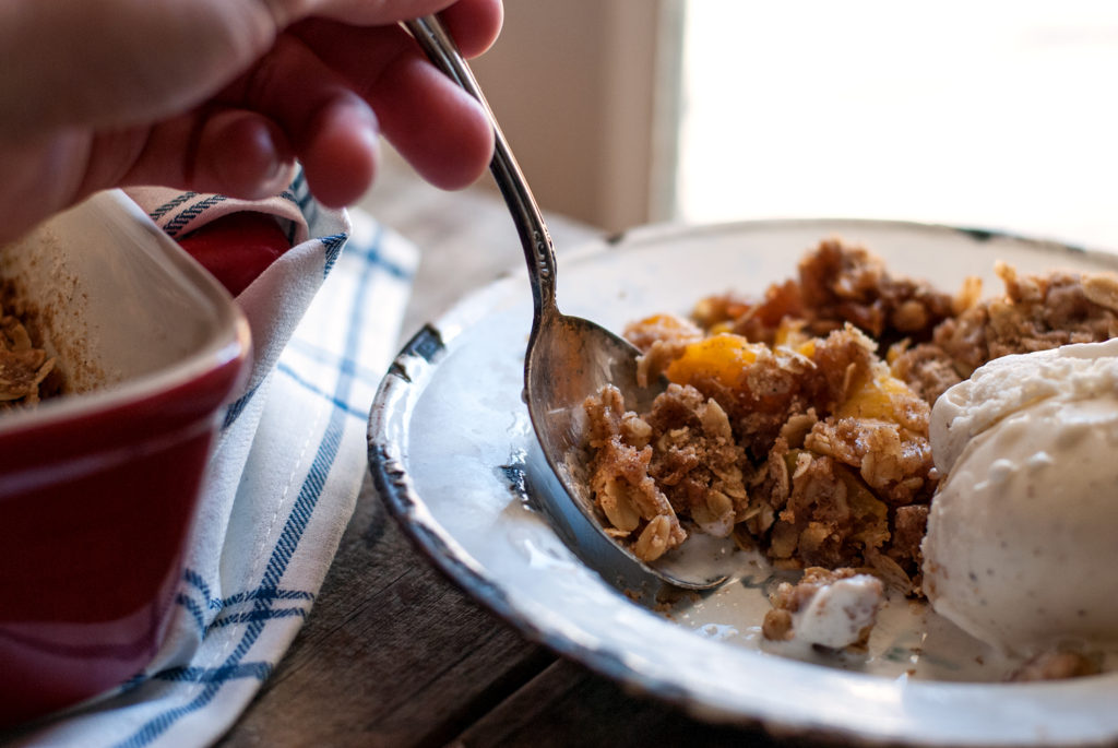 Classic Peach Crisp