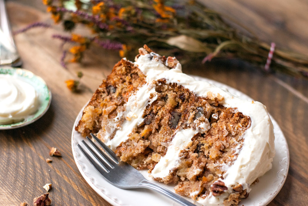 Carrot Cake with Cream Cheese Frosting