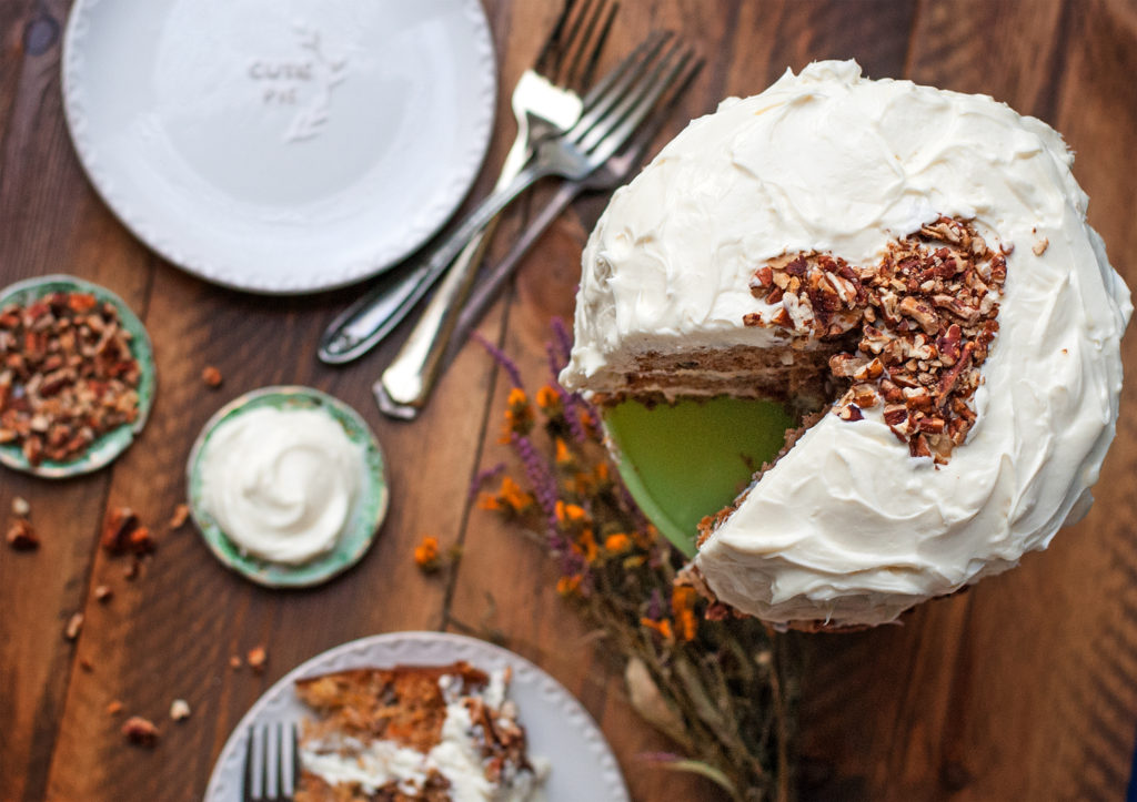 Carrot Cake with Cream Cheese Frosting