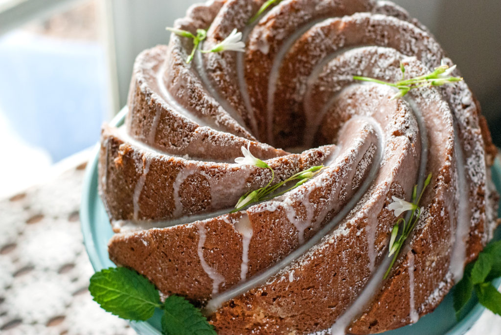 Cinnamon Roll Pound Cake