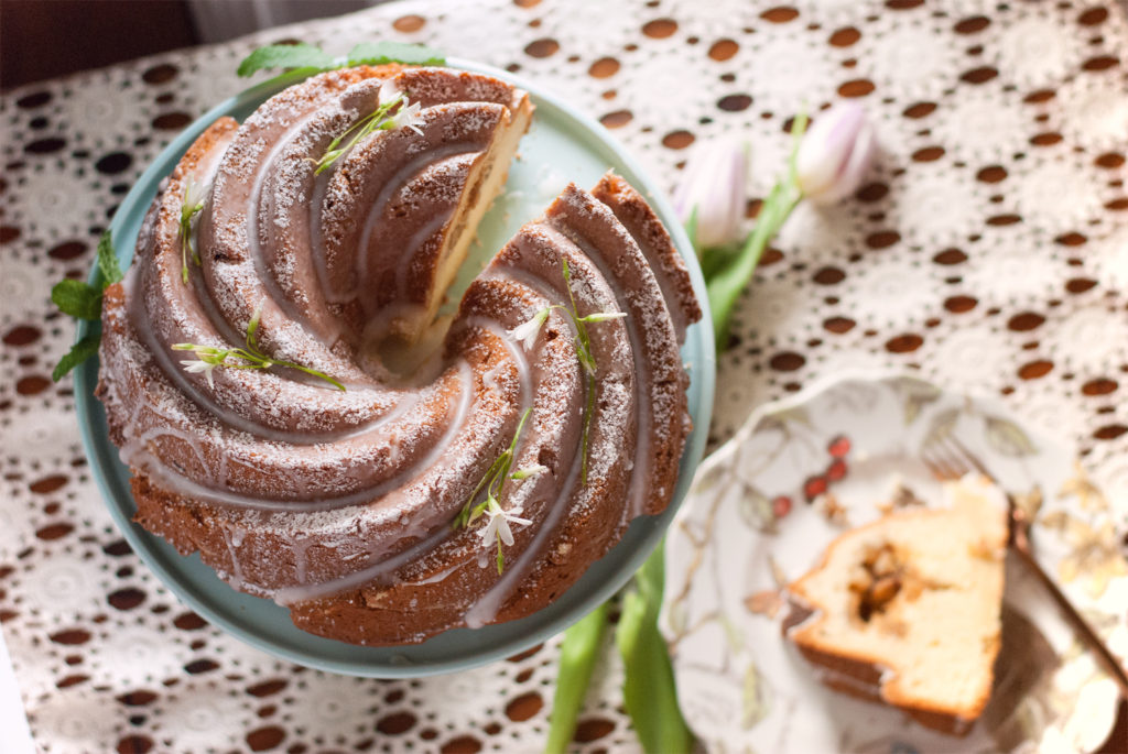 Cinnamon Roll Pound Cake