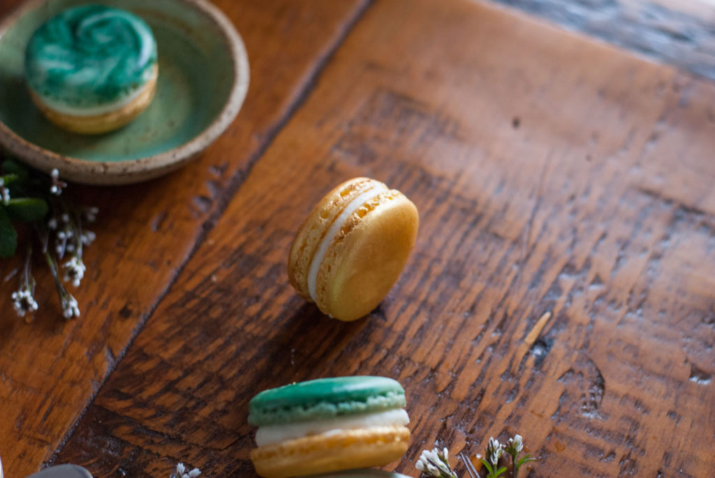 Bit 'O Green French Macarons