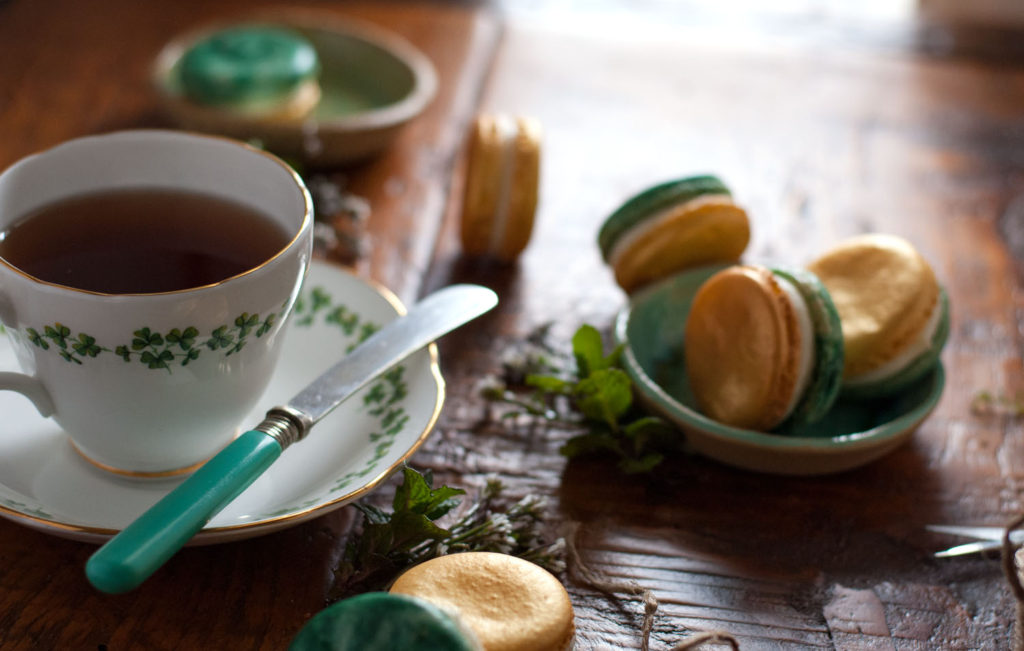 Bit 'O Green French Macarons