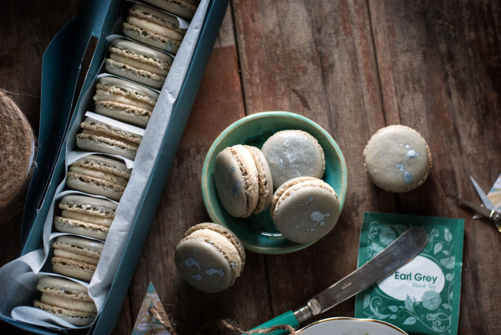 Earl Grey French Macarons