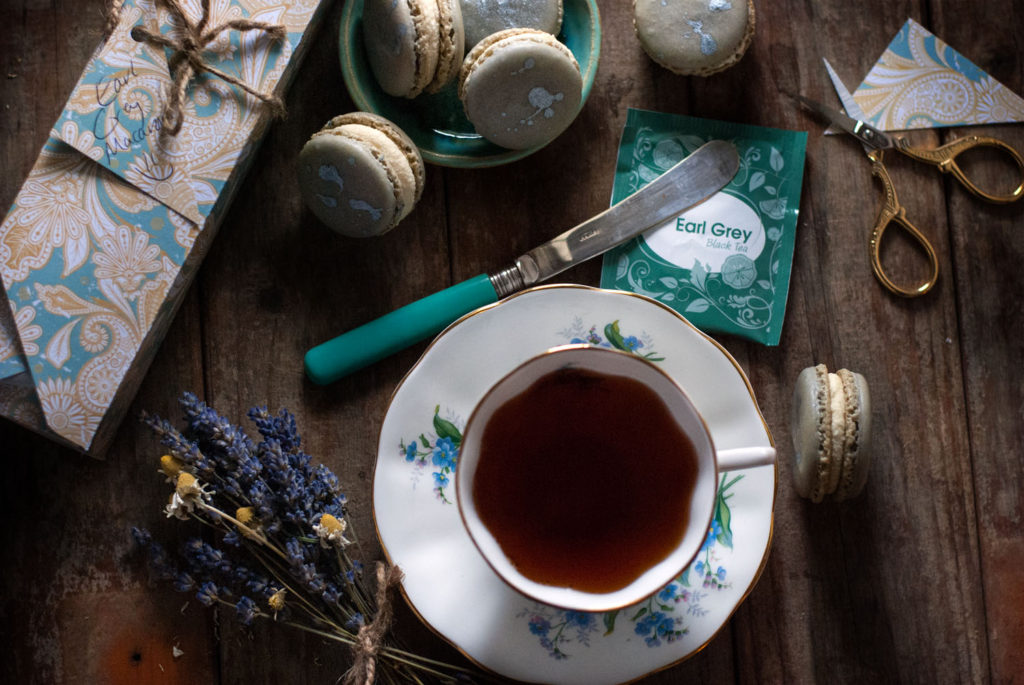 Earl Grey French Macarons