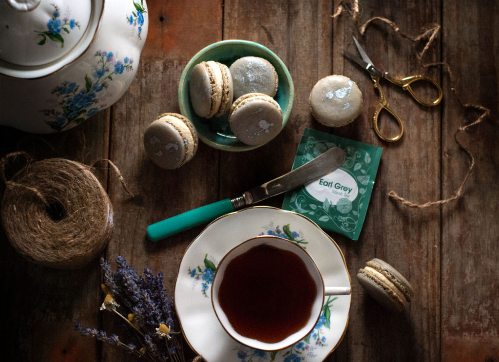 Earl Grey French Macarons