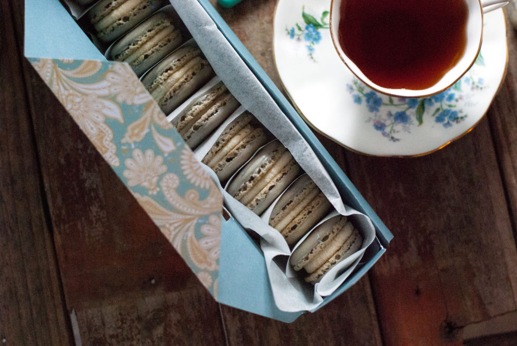 Earl Grey French Macarons