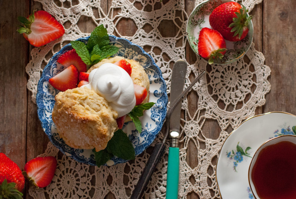 Strawberries and Cream Scones