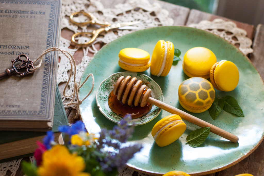 Lavender Honey French Macarons