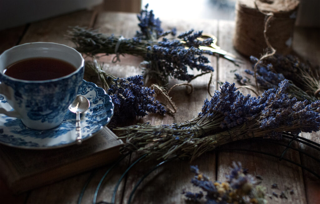 Lavender Wreath