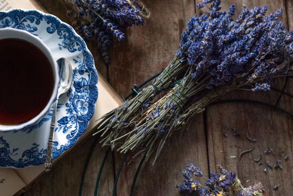 Lavender Wreath