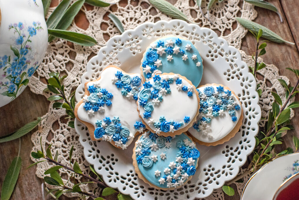 Got the Blues Sugar Cookies