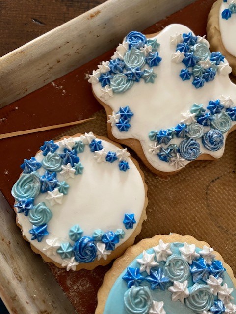 Got the Blues Sugar Cookies