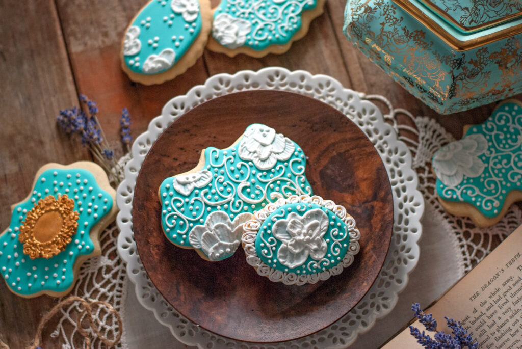 Turquoise Tea Cookies