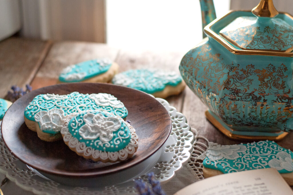 Turquoise Tea Cookies