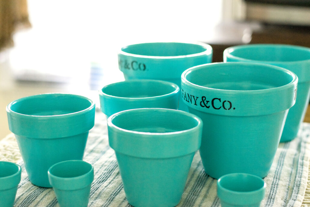 Tiffany and Co. Flower Pots