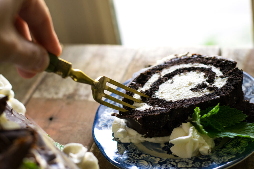 Chocolate Roll Cake