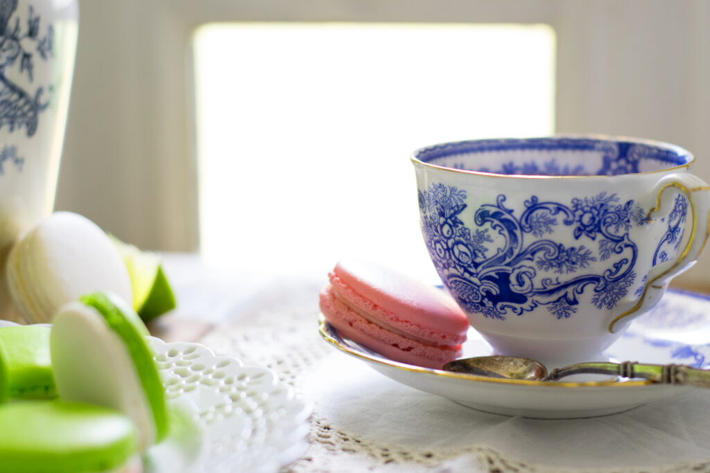 Cherry Limeade French Macarons