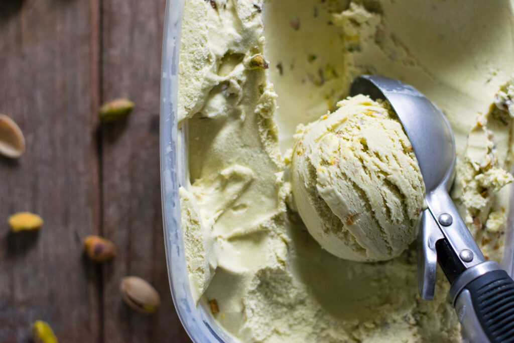 Bernard's Pistachio Ice Cream