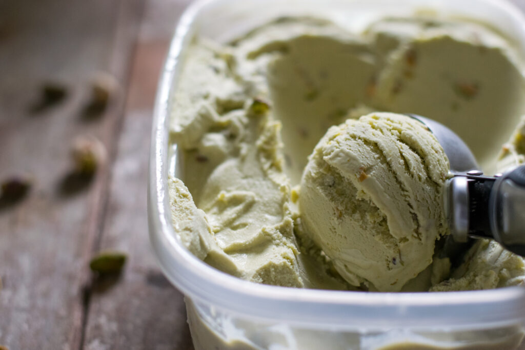 Bernard's Pistachio Ice Cream