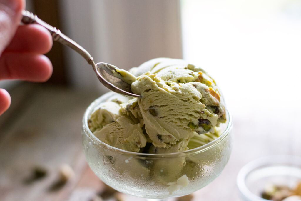 Bernard's Pistachio Ice Cream