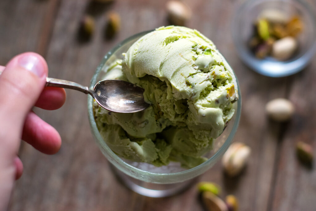 Bernard's Pistachio Ice Cream